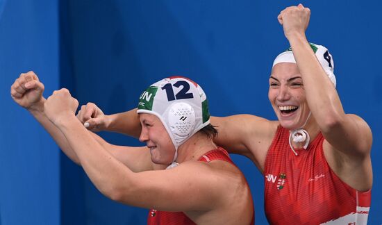 Japan Olympics 2020 Water Polo Women Hungary - ROC