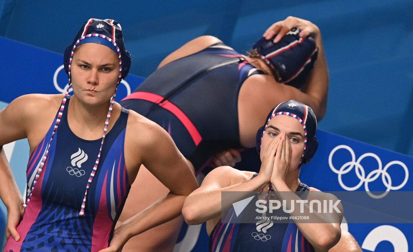 Japan Olympics 2020 Water Polo Women Hungary - ROC