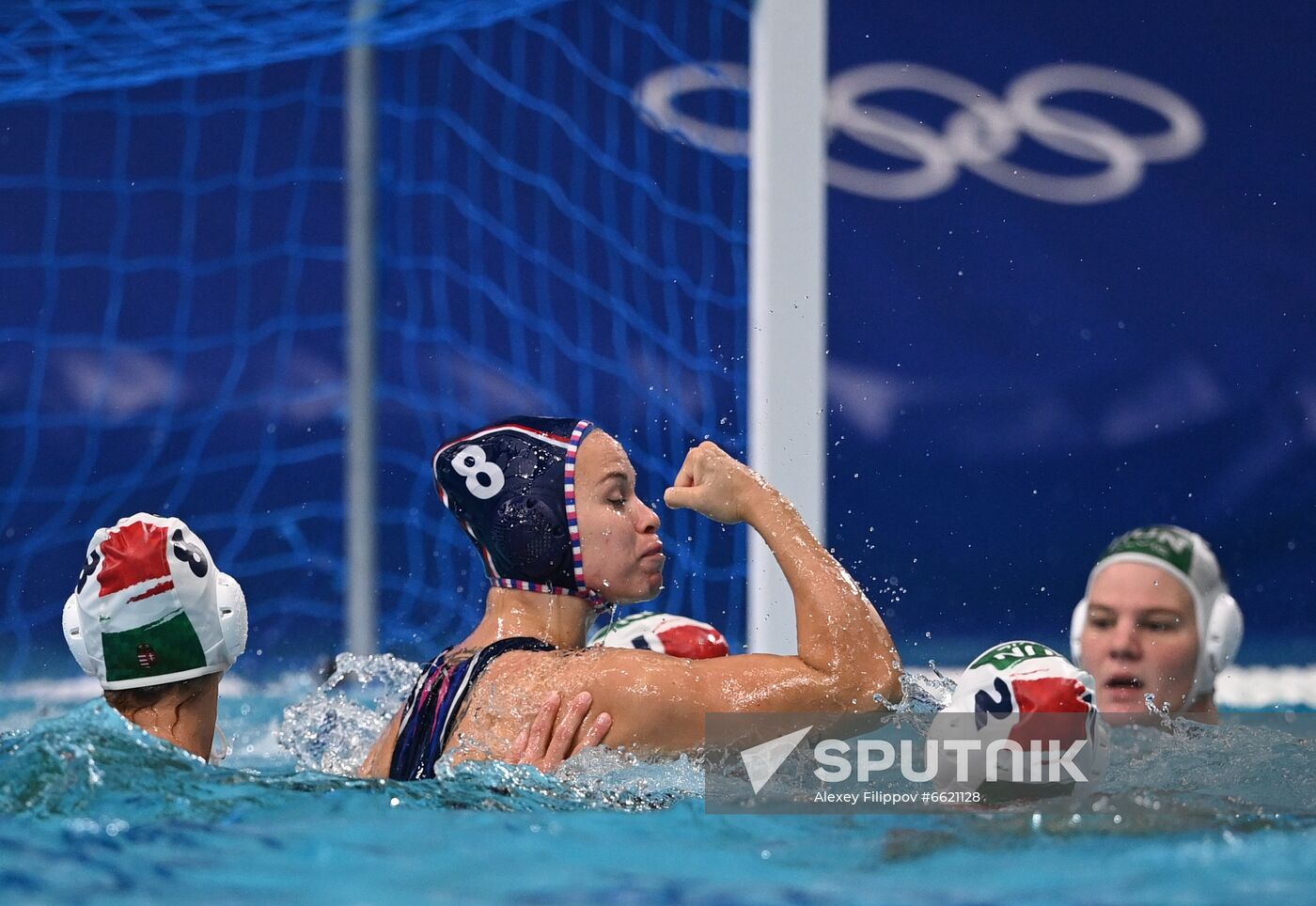 Japan Olympics 2020 Water Polo Women Hungary - ROC