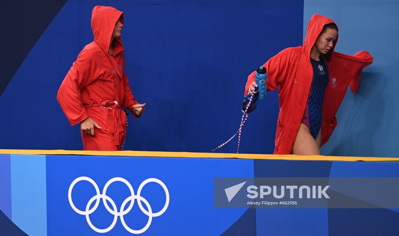 Japan Olympics 2020 Water Polo Women Hungary - ROC