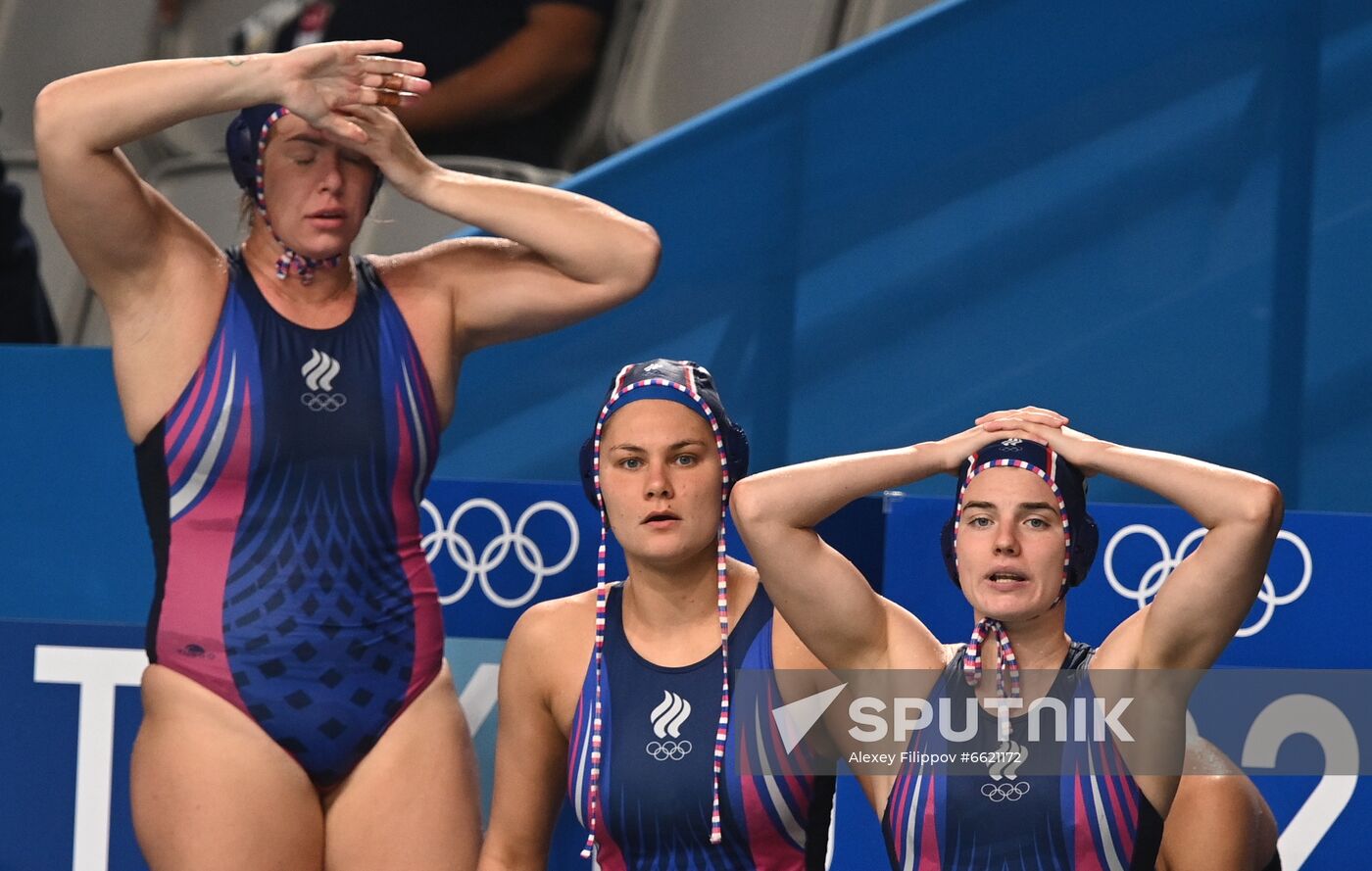 Japan Olympics 2020 Water Polo Women Hungary - ROC