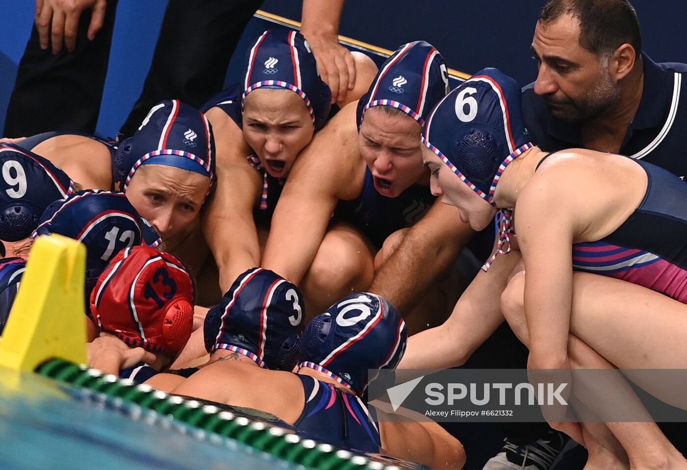 Japan Olympics 2020 Water Polo Women Hungary - ROC