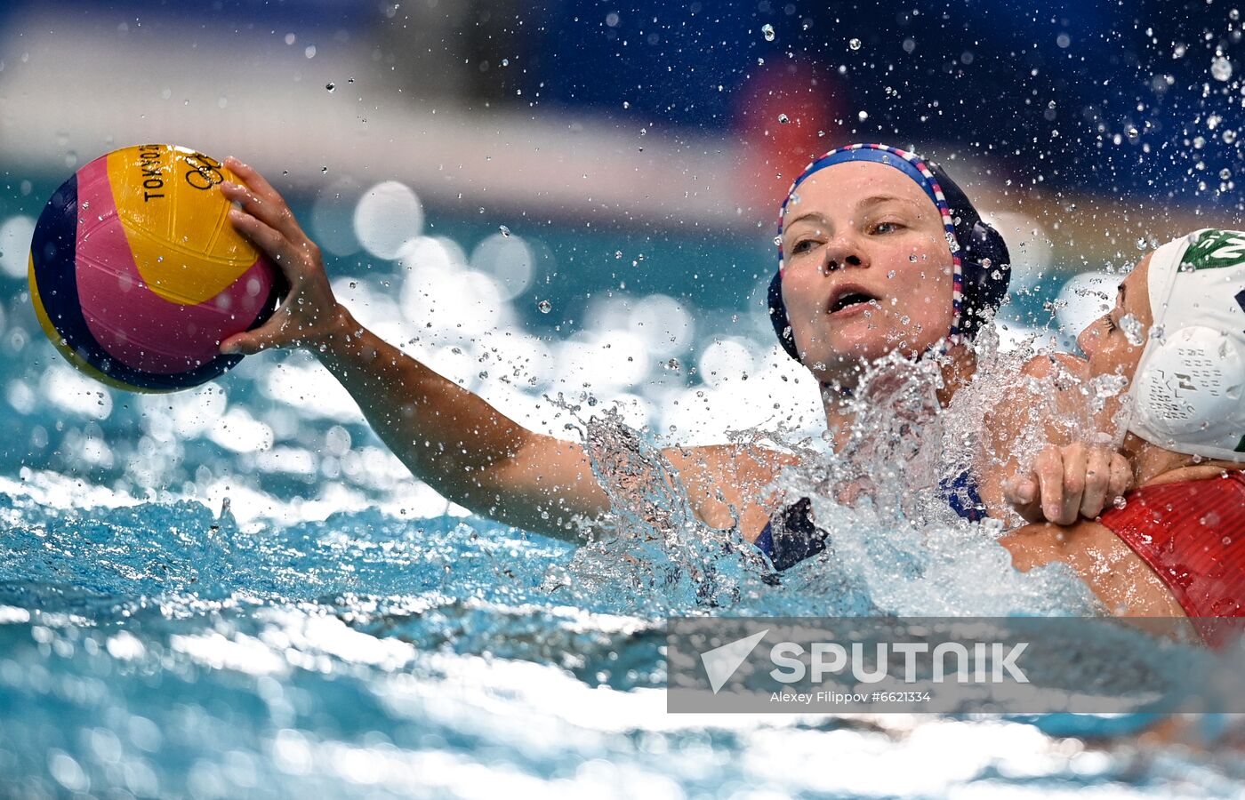 Japan Olympics 2020 Water Polo Women Hungary - ROC