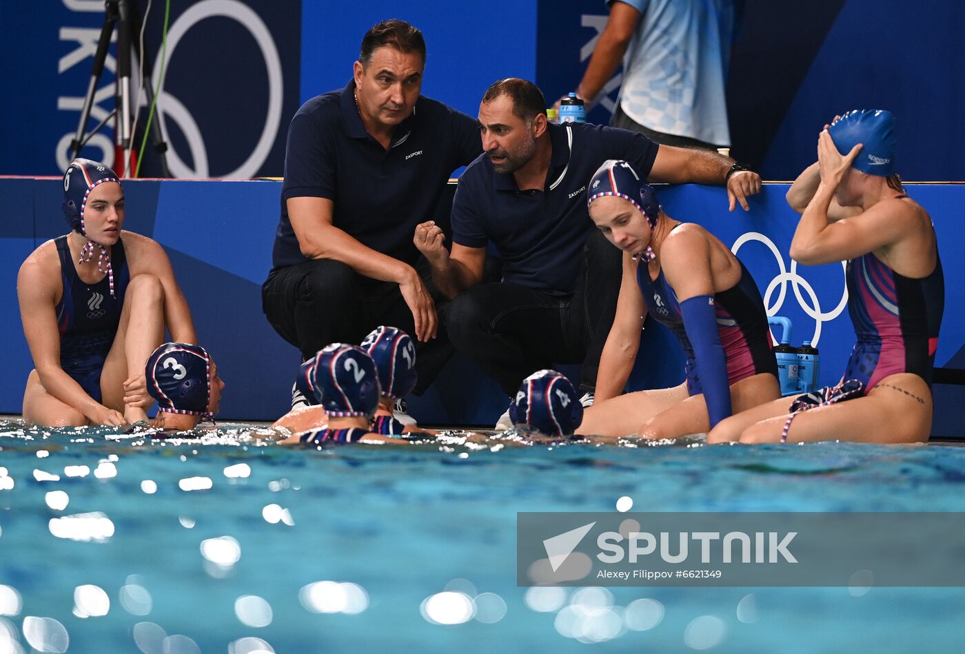 Japan Olympics 2020 Water Polo Women Hungary - ROC