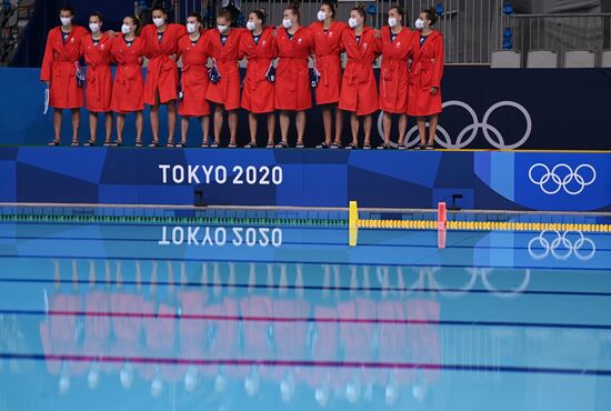 Japan Olympics 2020 Water Polo Women Hungary - ROC