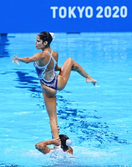 Japan Olympics 2020 Artistic Swimming Team Free Routine