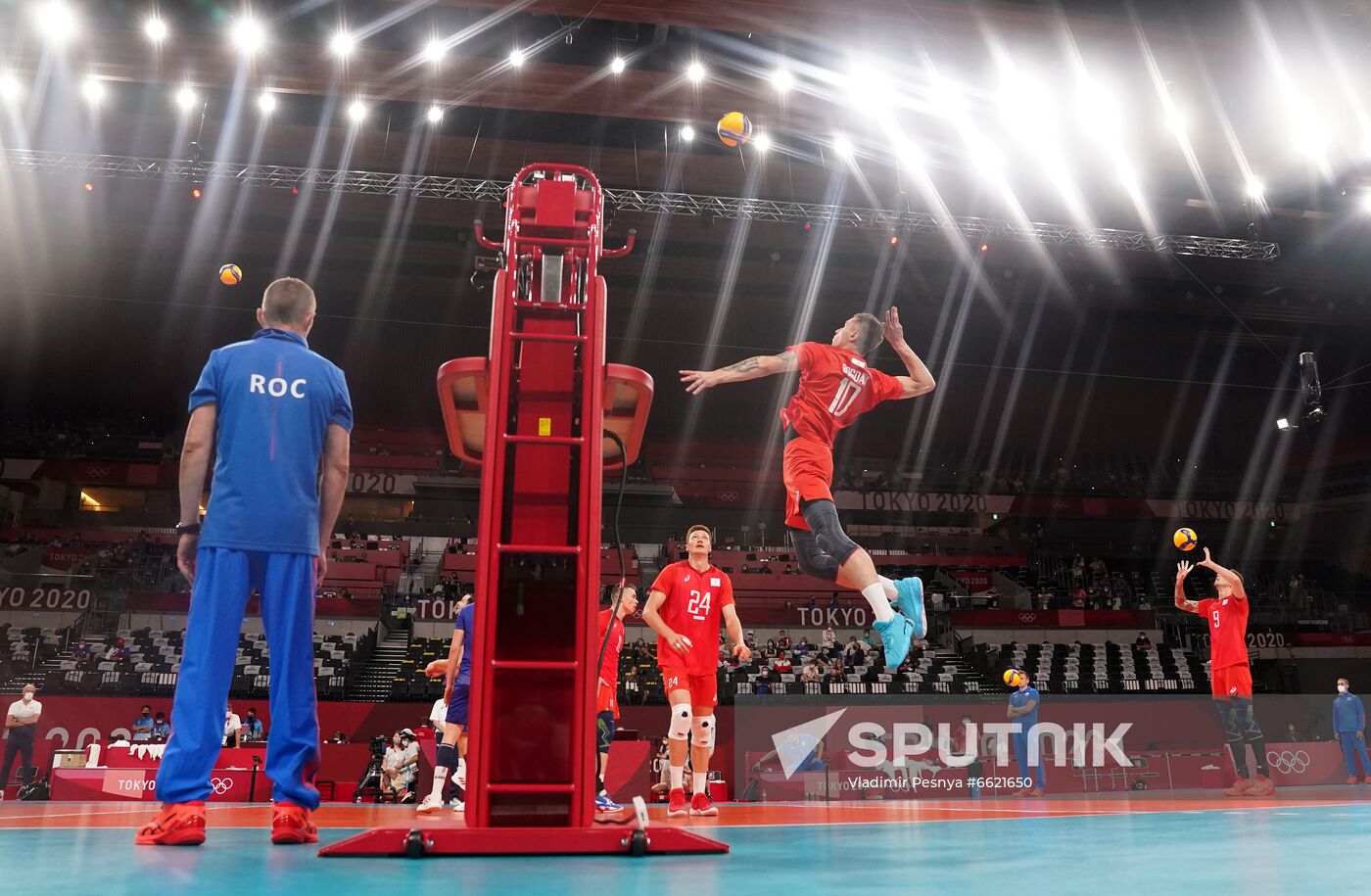 Japan Olympics 2020 Volleyball Men France - ROC