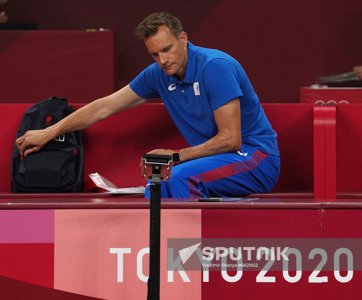 Japan Olympics 2020 Volleyball Men France - ROC