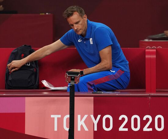 Japan Olympics 2020 Volleyball Men France - ROC