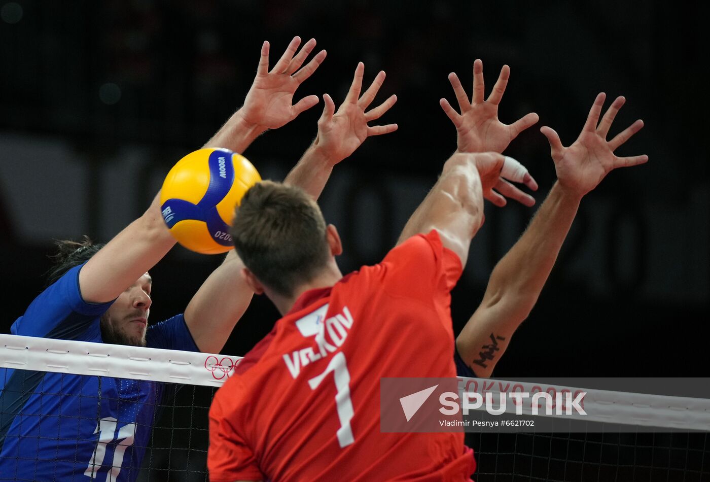 Japan Olympics 2020 Volleyball Men France - ROC