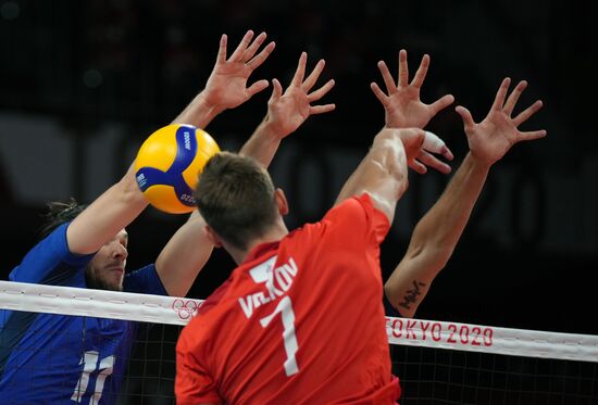 Japan Olympics 2020 Volleyball Men France - ROC