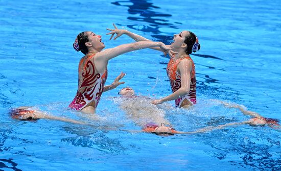 Japan Olympics 2020 Artistic Swimming Team Free Routine