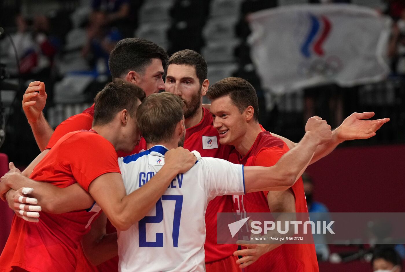 Japan Olympics 2020 Volleyball Men France - ROC