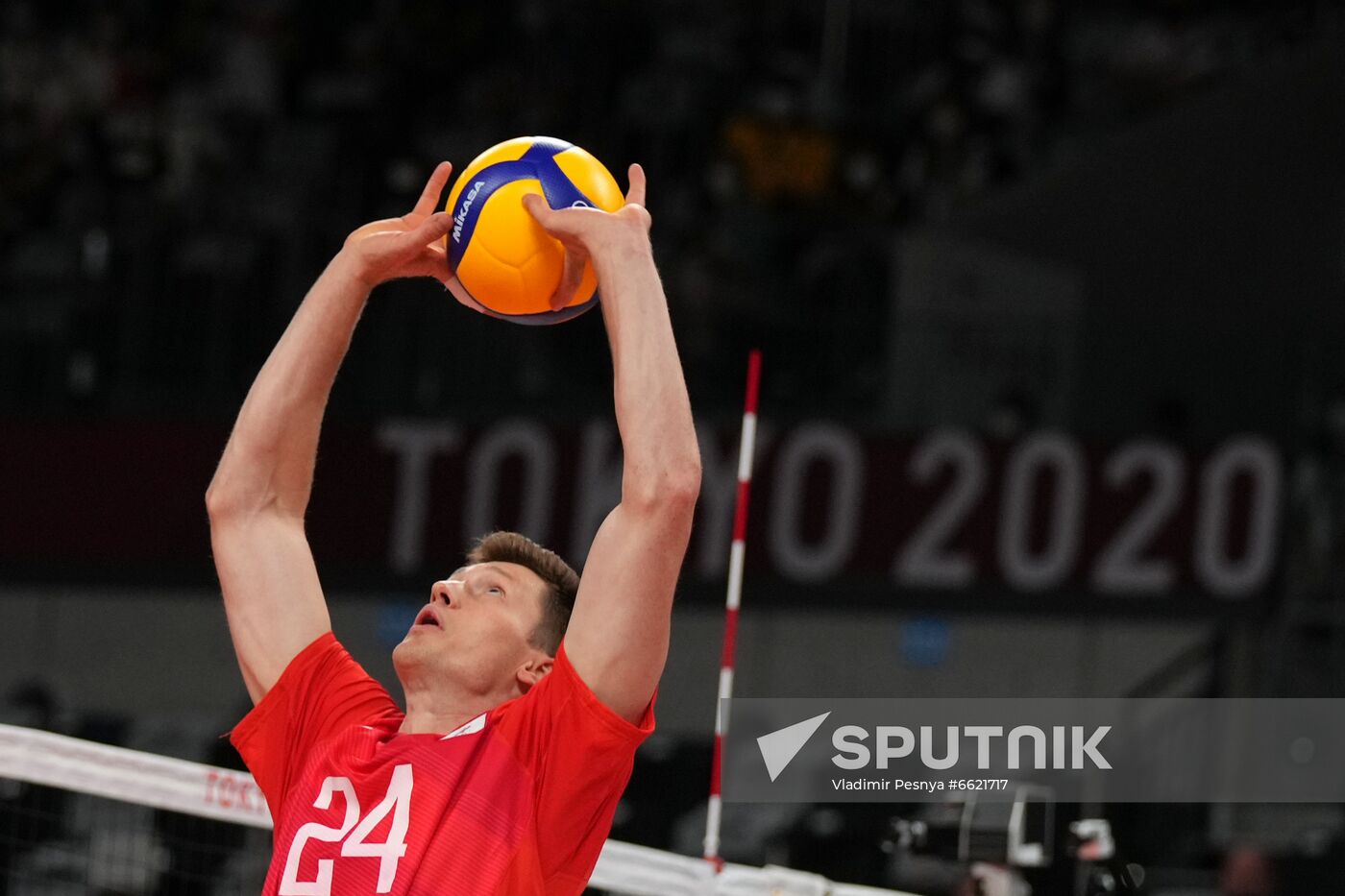 Japan Olympics 2020 Volleyball Men France - ROC