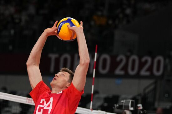 Japan Olympics 2020 Volleyball Men France - ROC