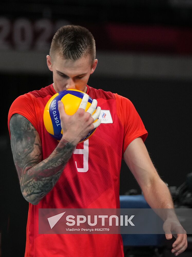 Japan Olympics 2020 Volleyball Men France - ROC