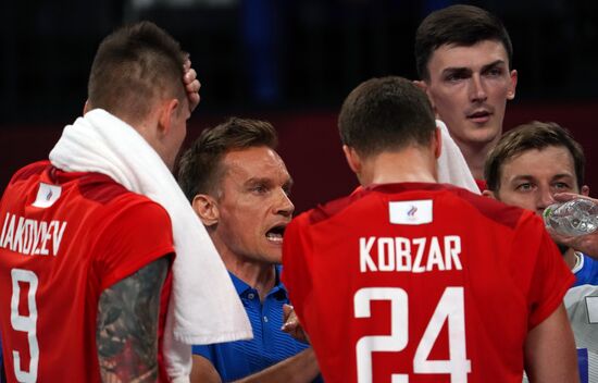 Japan Olympics 2020 Volleyball Men France - ROC