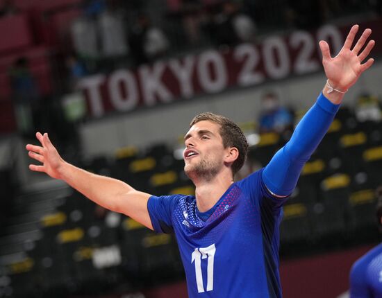 Japan Olympics 2020 Volleyball Men France - ROC