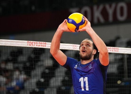 Japan Olympics 2020 Volleyball Men France - ROC