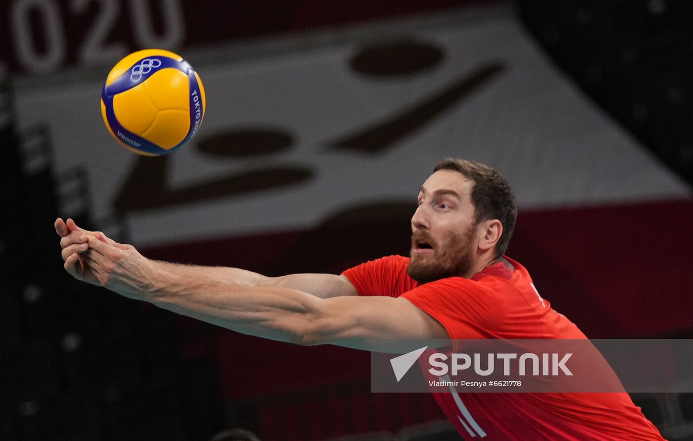 Japan Olympics 2020 Volleyball Men France - ROC