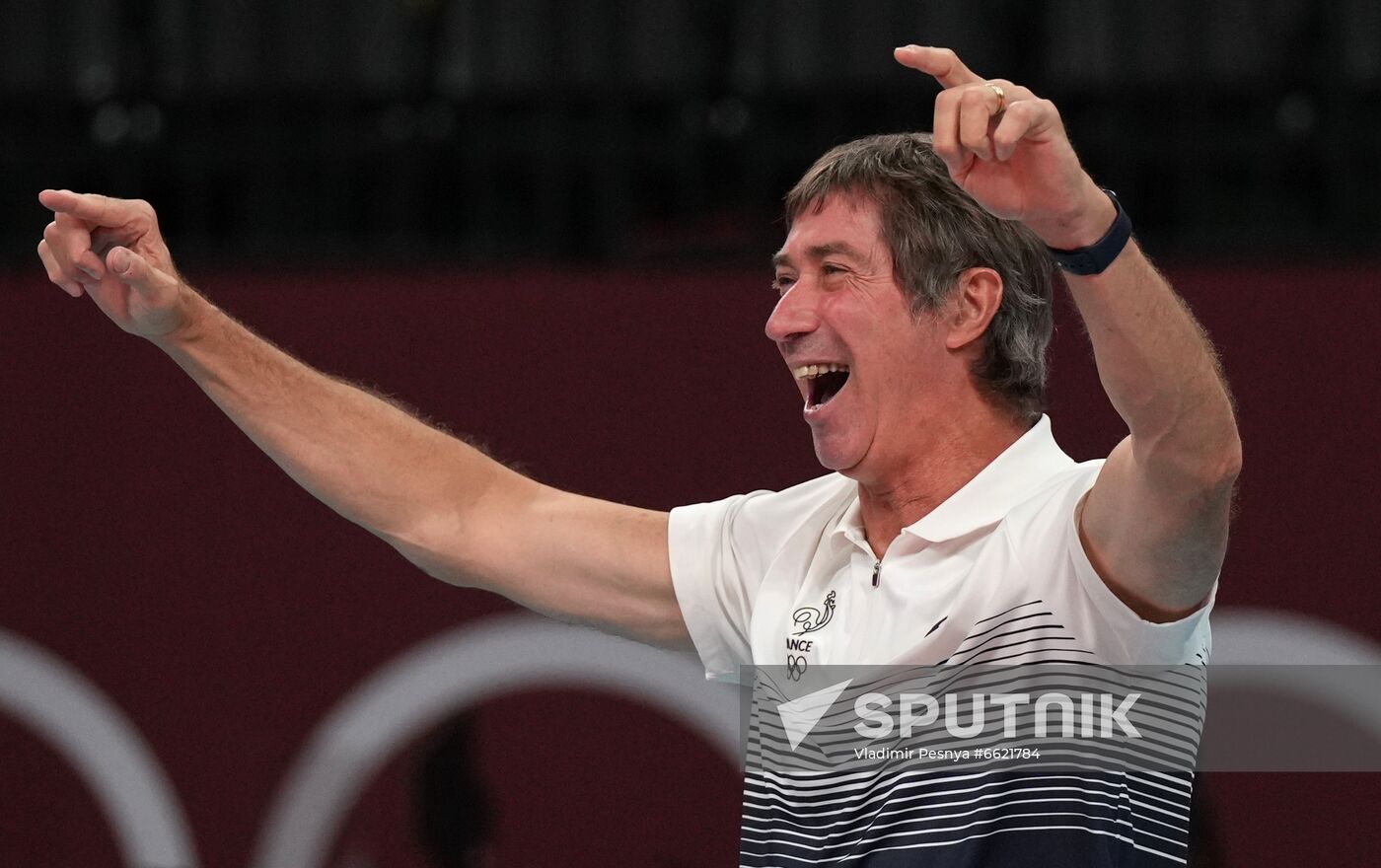 Japan Olympics 2020 Volleyball Men France - ROC