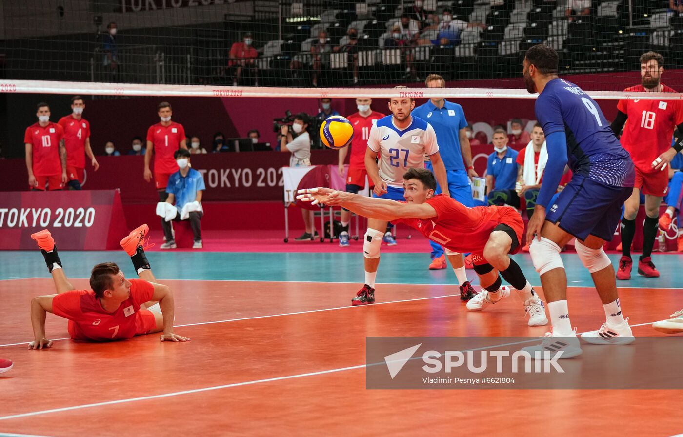 Japan Olympics 2020 Volleyball Men France - ROC