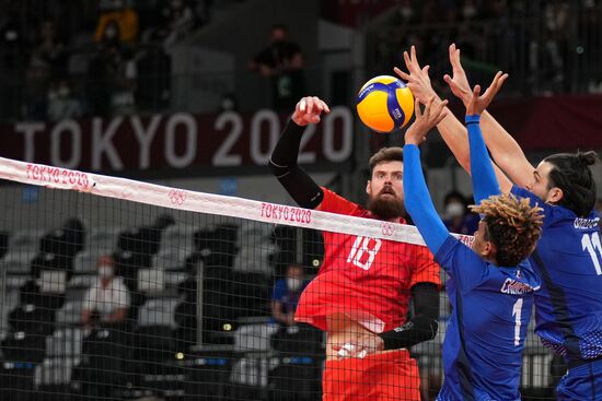 Japan Olympics 2020 Volleyball Men France - ROC