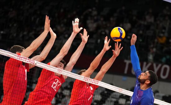Japan Olympics 2020 Volleyball Men France - ROC