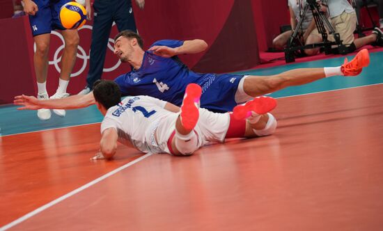 Japan Olympics 2020 Volleyball Men France - ROC