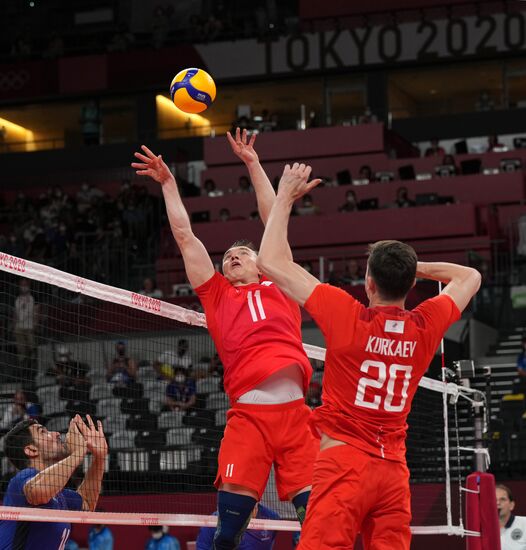 Japan Olympics 2020 Volleyball Men France - ROC