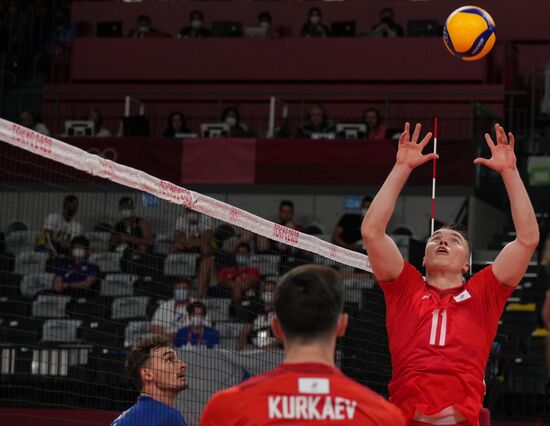Japan Olympics 2020 Volleyball Men France - ROC