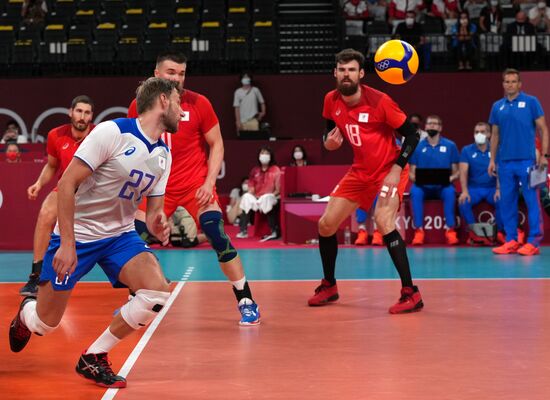 Japan Olympics 2020 Volleyball Men France - ROC