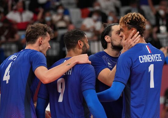 Japan Olympics 2020 Volleyball Men France - ROC
