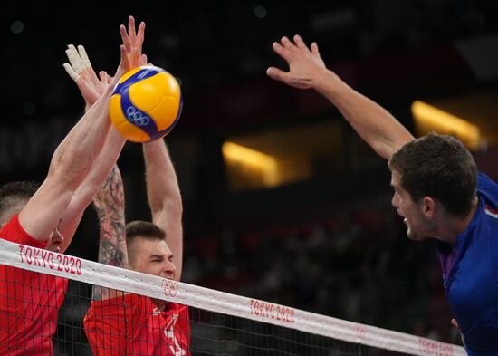 Japan Olympics 2020 Volleyball Men France - ROC