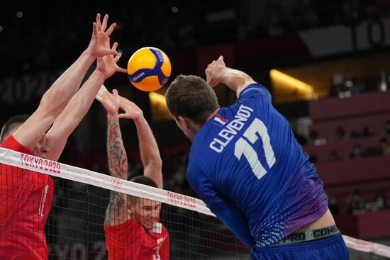 Japan Olympics 2020 Volleyball Men France - ROC
