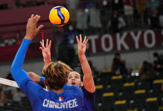 Japan Olympics 2020 Volleyball Men France - ROC