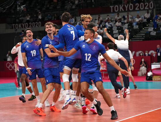 Japan Olympics 2020 Volleyball Men France - ROC