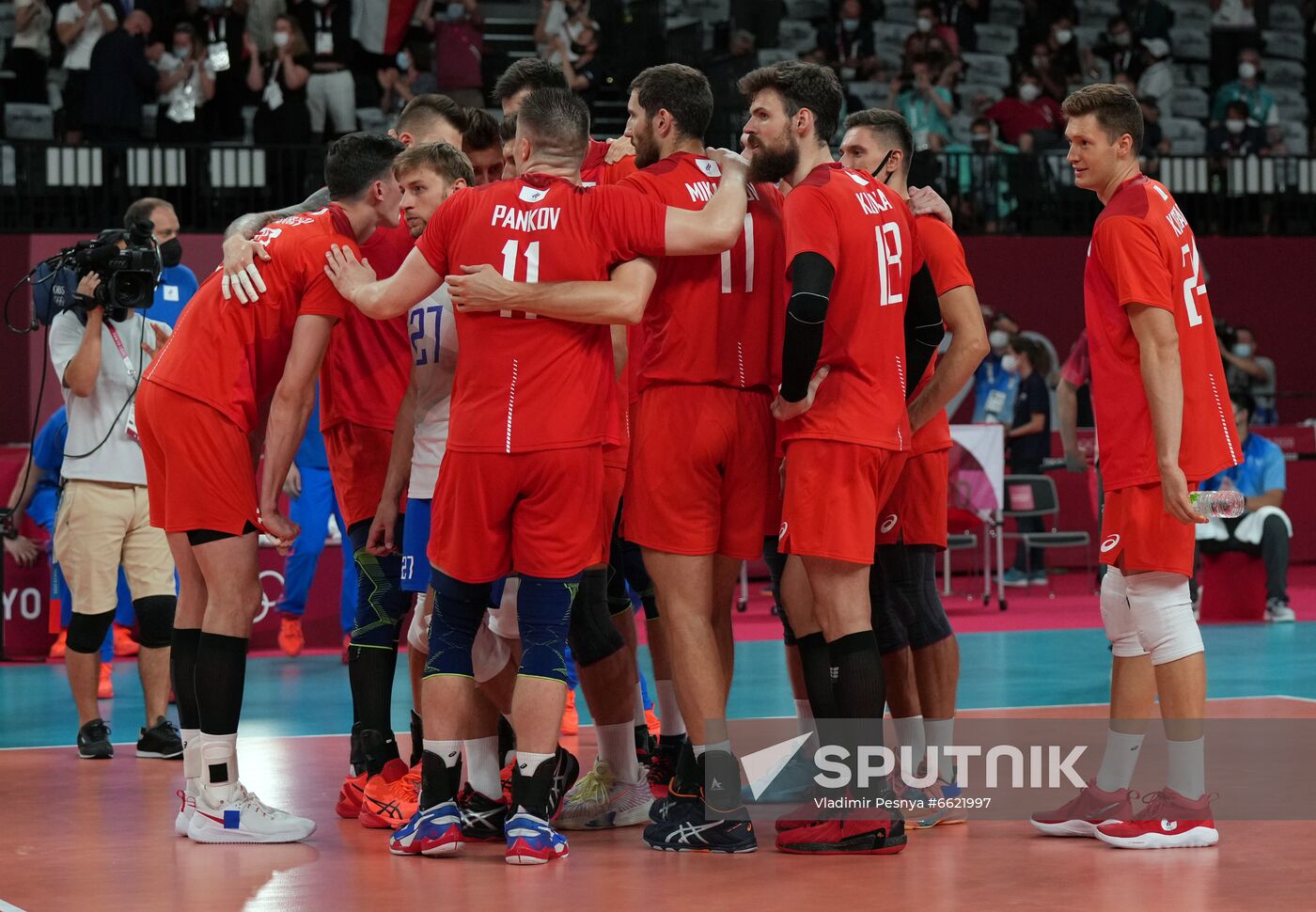 Japan Olympics 2020 Volleyball Men France - ROC