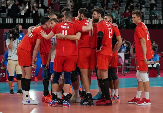 Japan Olympics 2020 Volleyball Men France - ROC