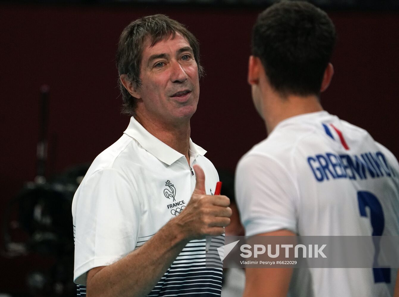 Japan Olympics 2020 Volleyball Men France - ROC