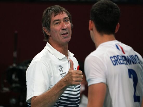 Japan Olympics 2020 Volleyball Men France - ROC