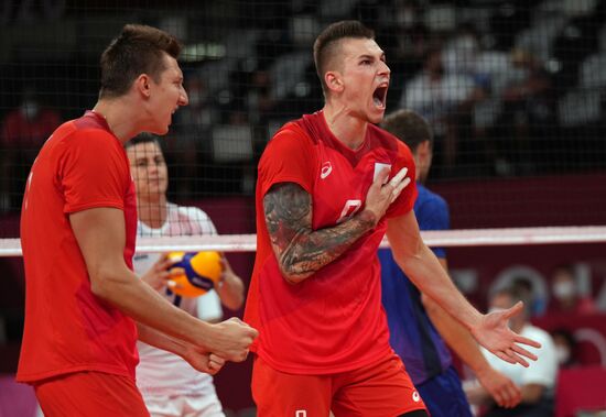 Japan Olympics 2020 Volleyball Men France - ROC