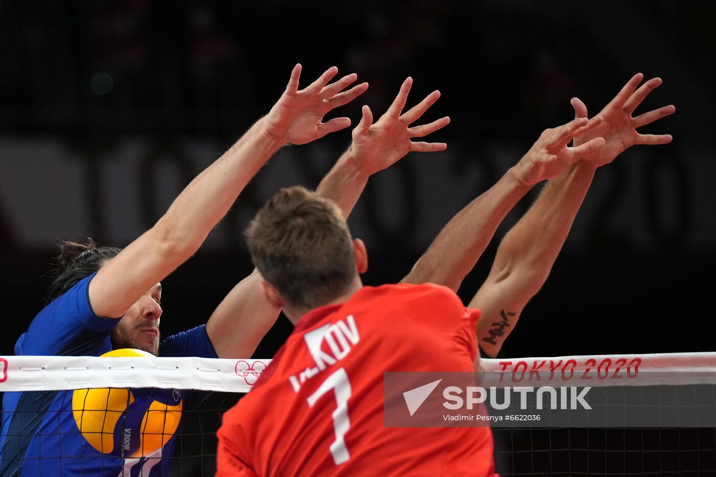 Japan Olympics 2020 Volleyball Men France - ROC