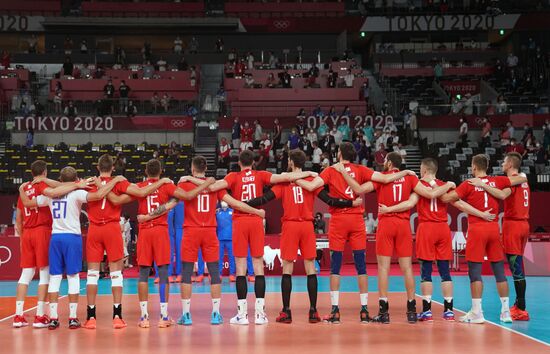 Japan Olympics 2020 Volleyball Men France - ROC