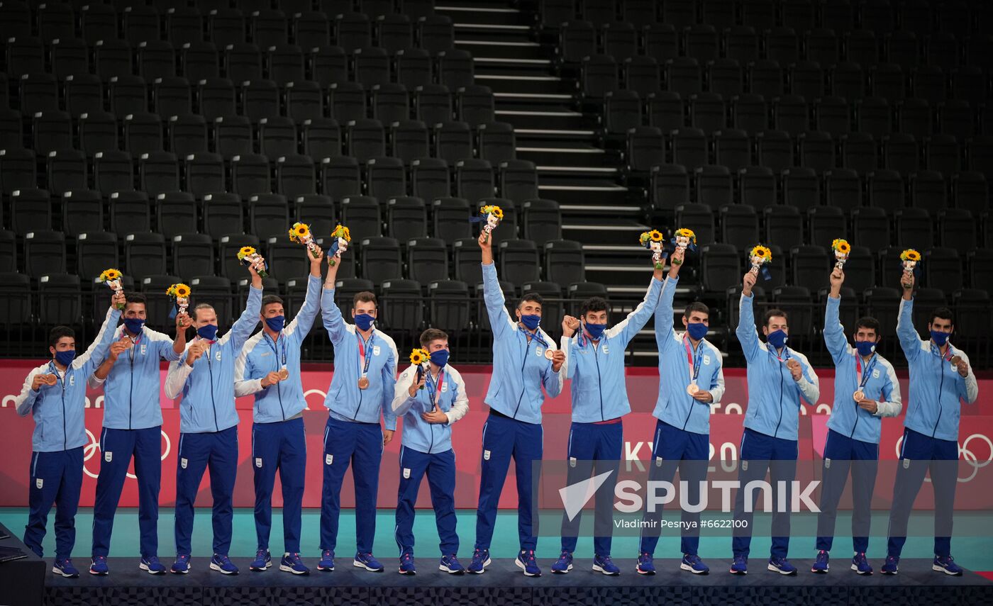 Japan Olympics 2020 Volleyball Men France - ROC