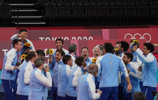 Japan Olympics 2020 Volleyball Men France - ROC