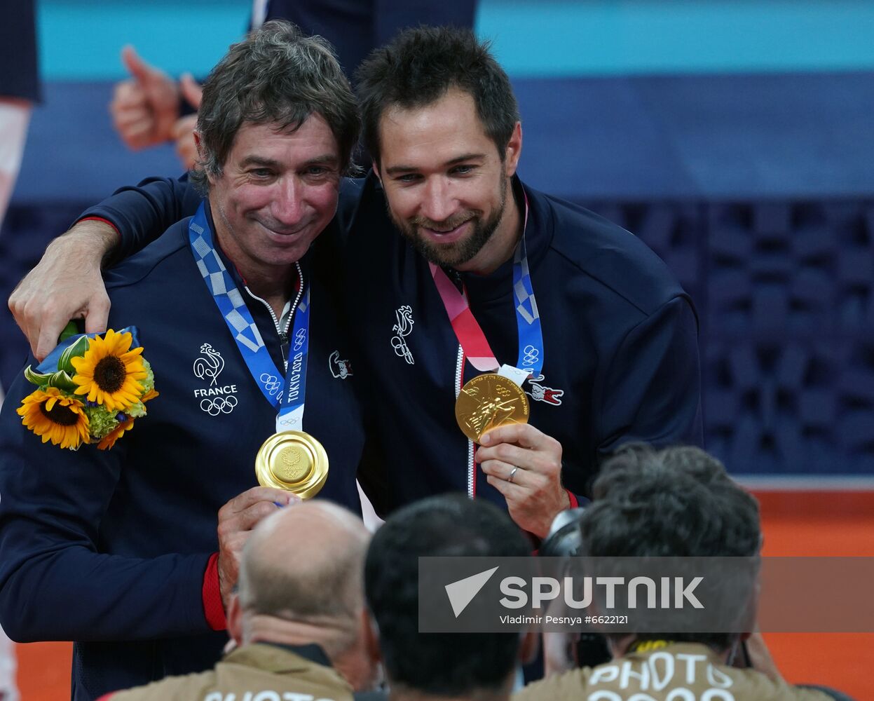 Japan Olympics 2020 Volleyball Men France - ROC