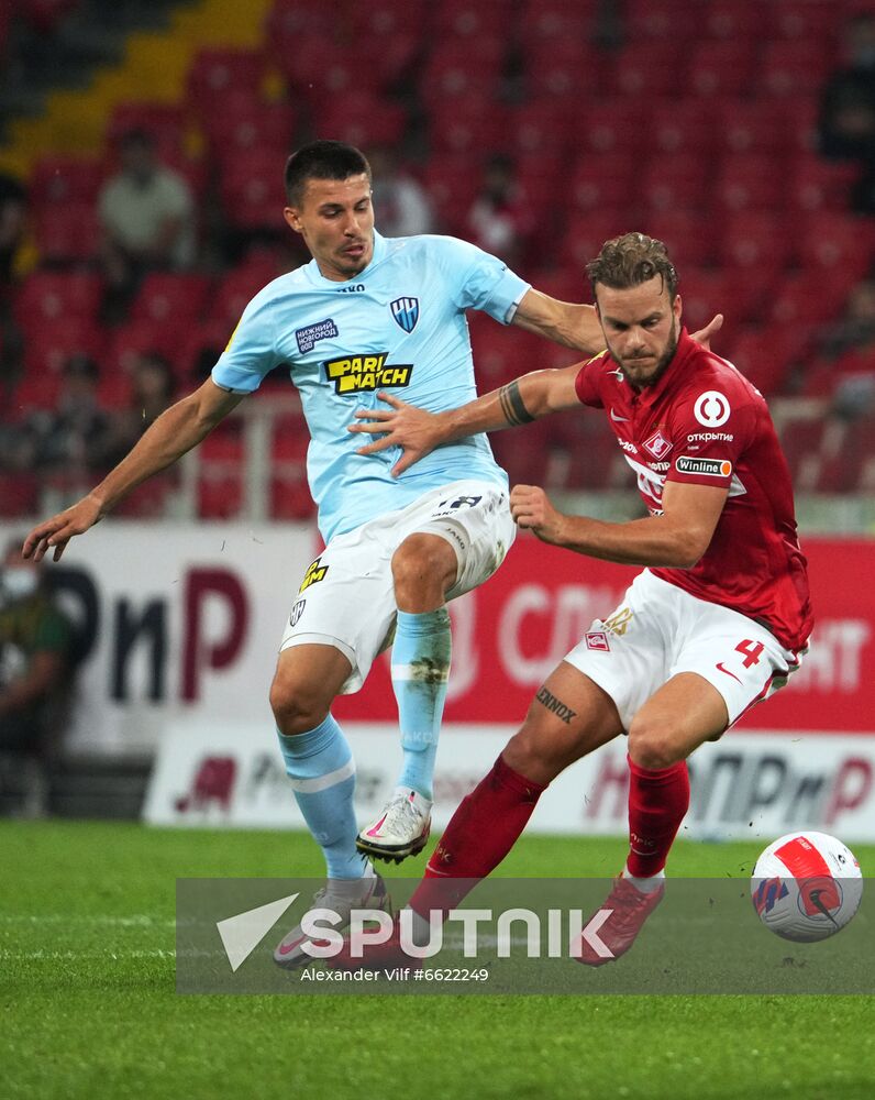 Russia Soccer Premier-League Spartak - Nizhny Novgorod