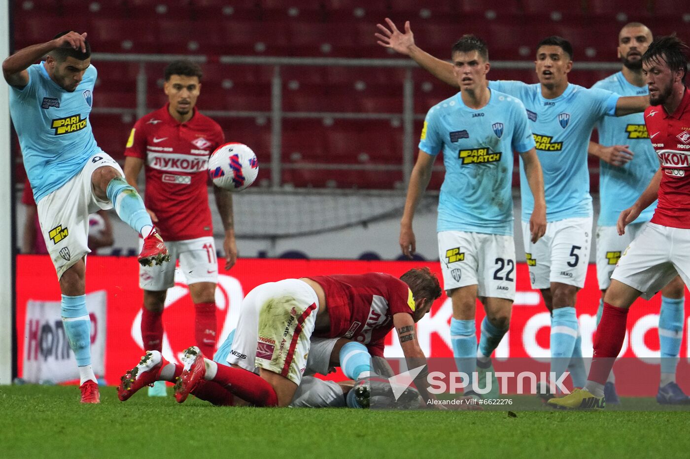 Russia Soccer Premier-League Spartak - Nizhny Novgorod