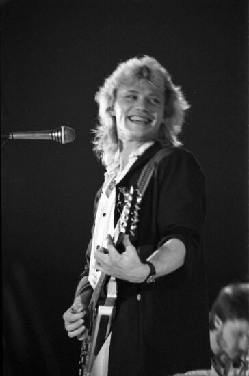 Lead singer of Soviet pop band Russkiye Gennady Bogdanov